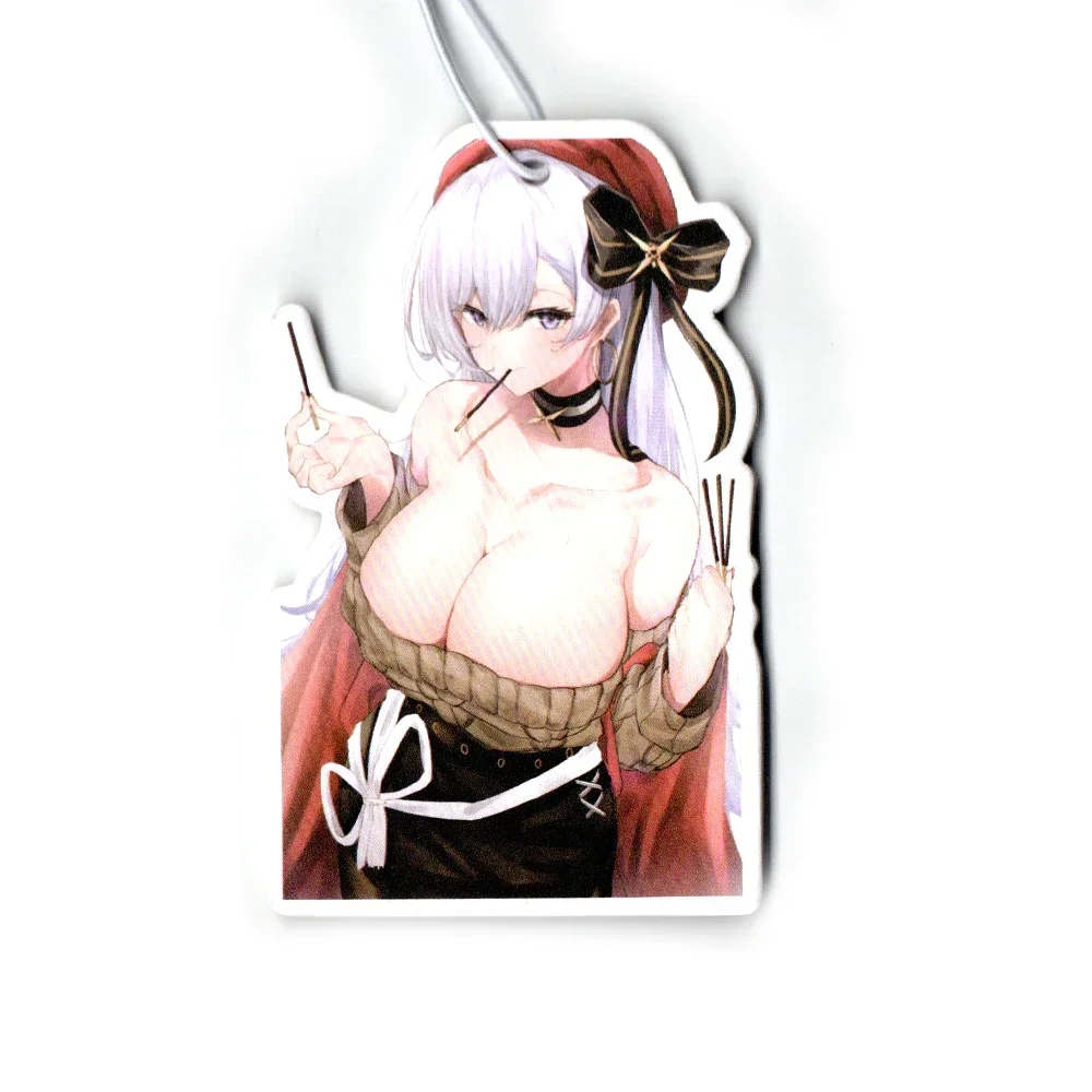 Hot Sale Jdm Anime High Quality Cute Sex Girl Car Air Freshener Fresher Auto Rearview Mirror Perfume Accessories Pendant