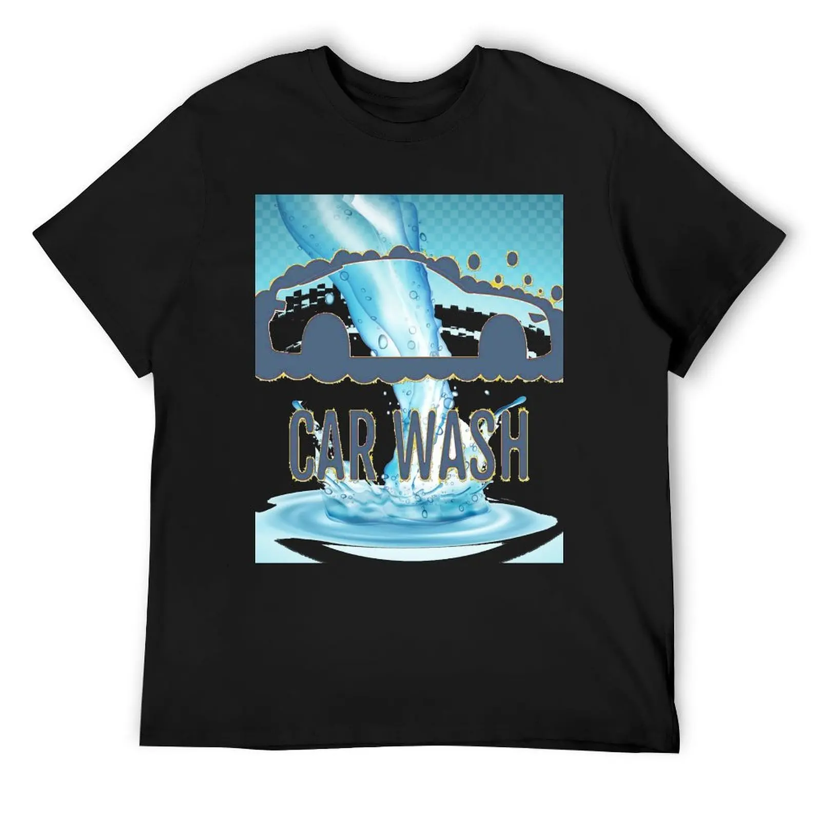 

Car wash T-Shirt boys whites anime tshirt vintage clothes vintage graphic tee t shirt for men