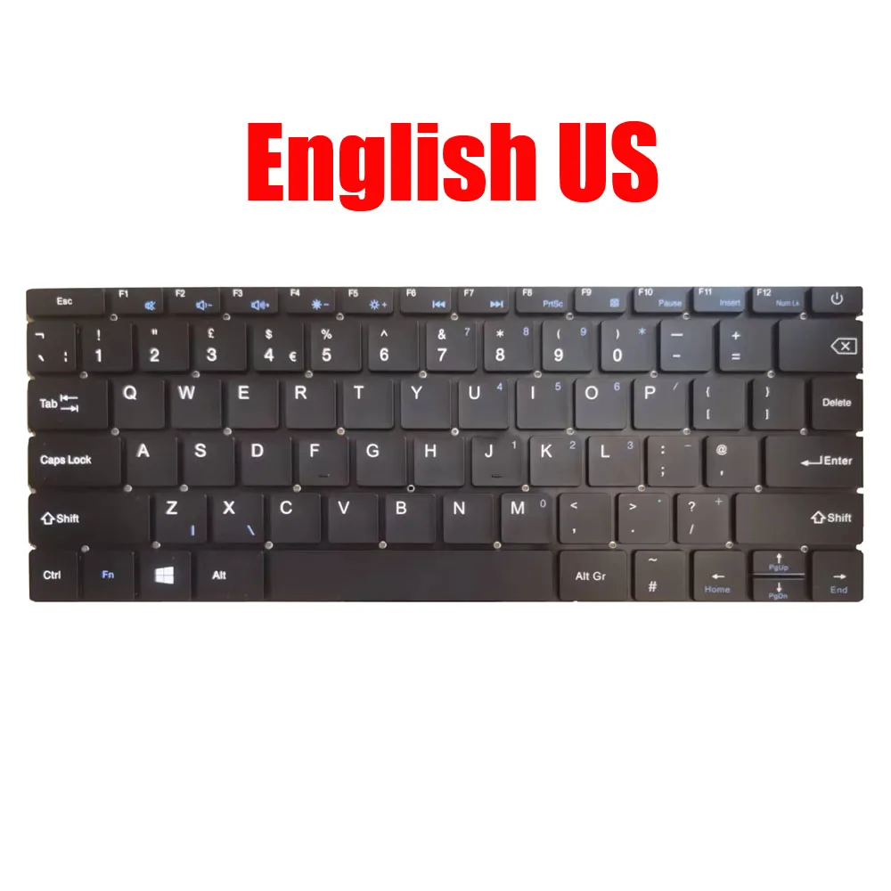 US RU SP UK AR-FR Laptop Keyboard MB2751001 YXT-NB93-92 English Russia Spanish United Kingdom Arabic French New