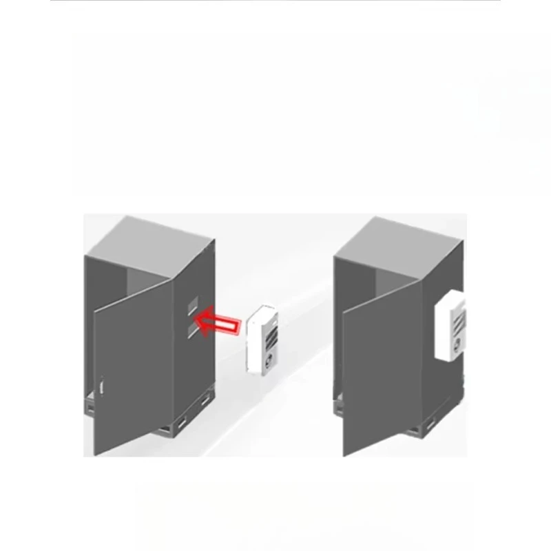 Design of digital AC motor explosion-proof industrial cabinet air conditioning machine tool cooling without water