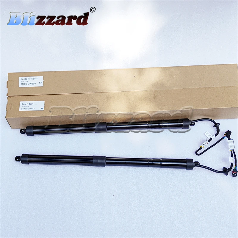 

81770-2W600 81780-2W600 Left and Right Rear Tailgate Power Hatch Lift Supports for Hyundai Santa Fe Sport 2015-2018