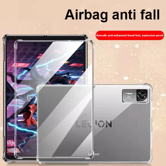 

Прозрачный чехол для планшета из ТПУ для Lenovo Legion Y700 2025 4-го поколения 3-го TB321FU 2023 2-й 2022 1-й 8,8-дюймовый чехол с защитой от падения с четырьмя углами
