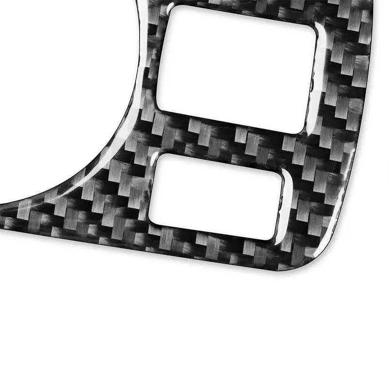 For Audi A3 S3 8P 2006 2007 Soft Carbon Fiber LHD/RHD Car Interior Accessories Headlight Switch Frame Trim Cover
