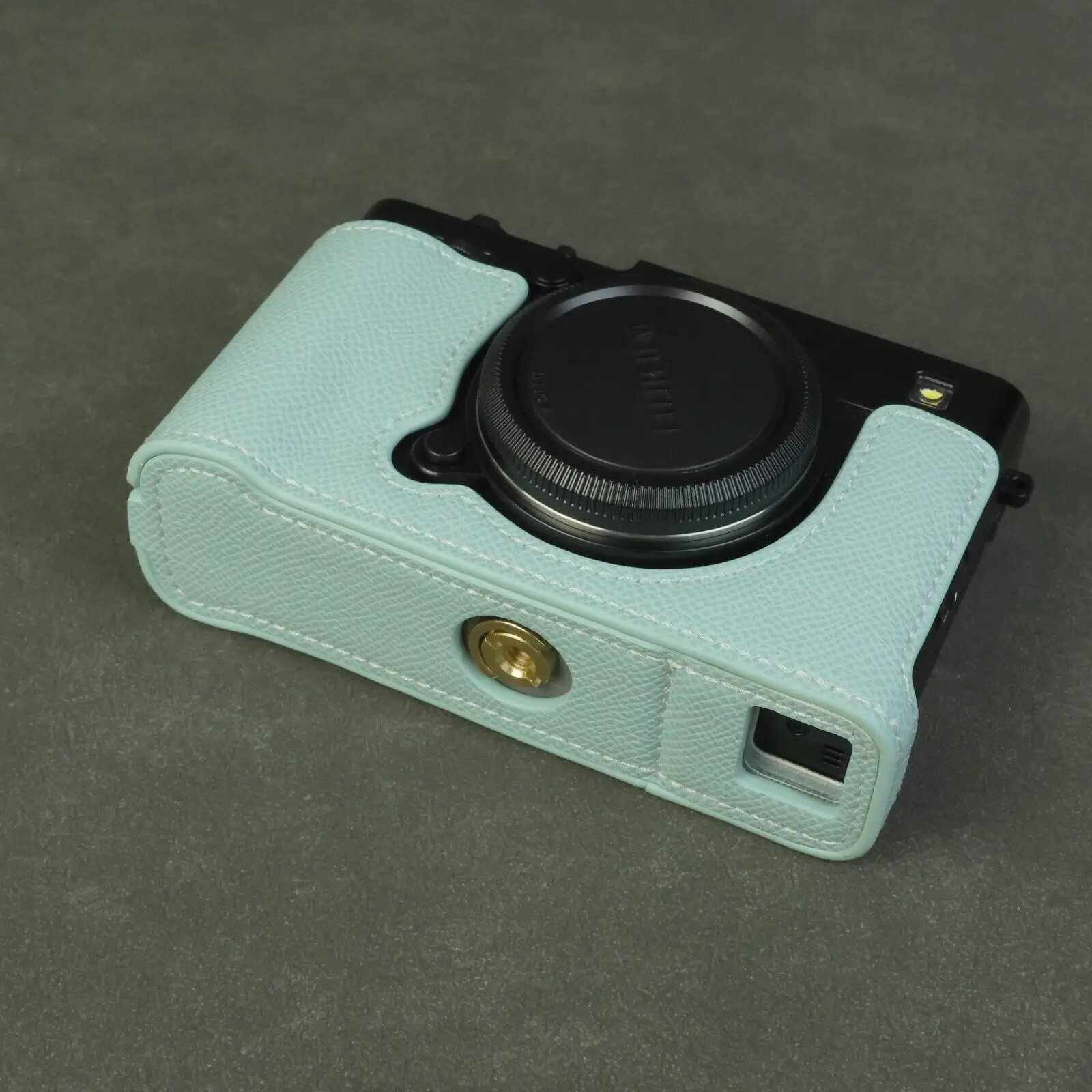 كاميرا Fujifilm/Fujifilm X-E5 قاعدة جلدية XE5 كاميرا بدون مرآة مخصصة نصف مجموعة يمكن تغيير البطارية مباشرة