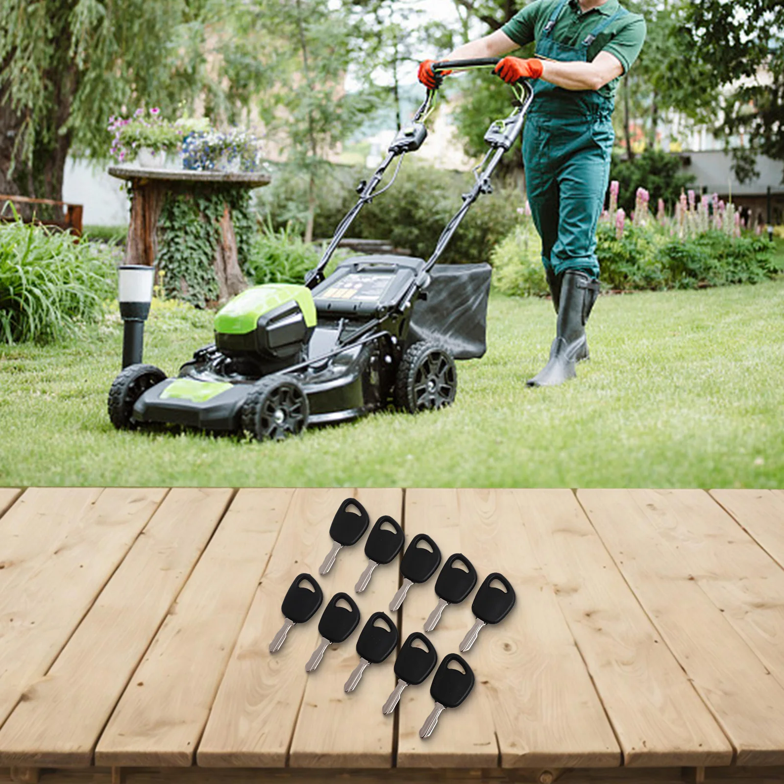 

Ignition Keys Keys None High-Quality Metal+plastic Replacement For Bad Boy For Craftsman For GX24332 GY20680 None