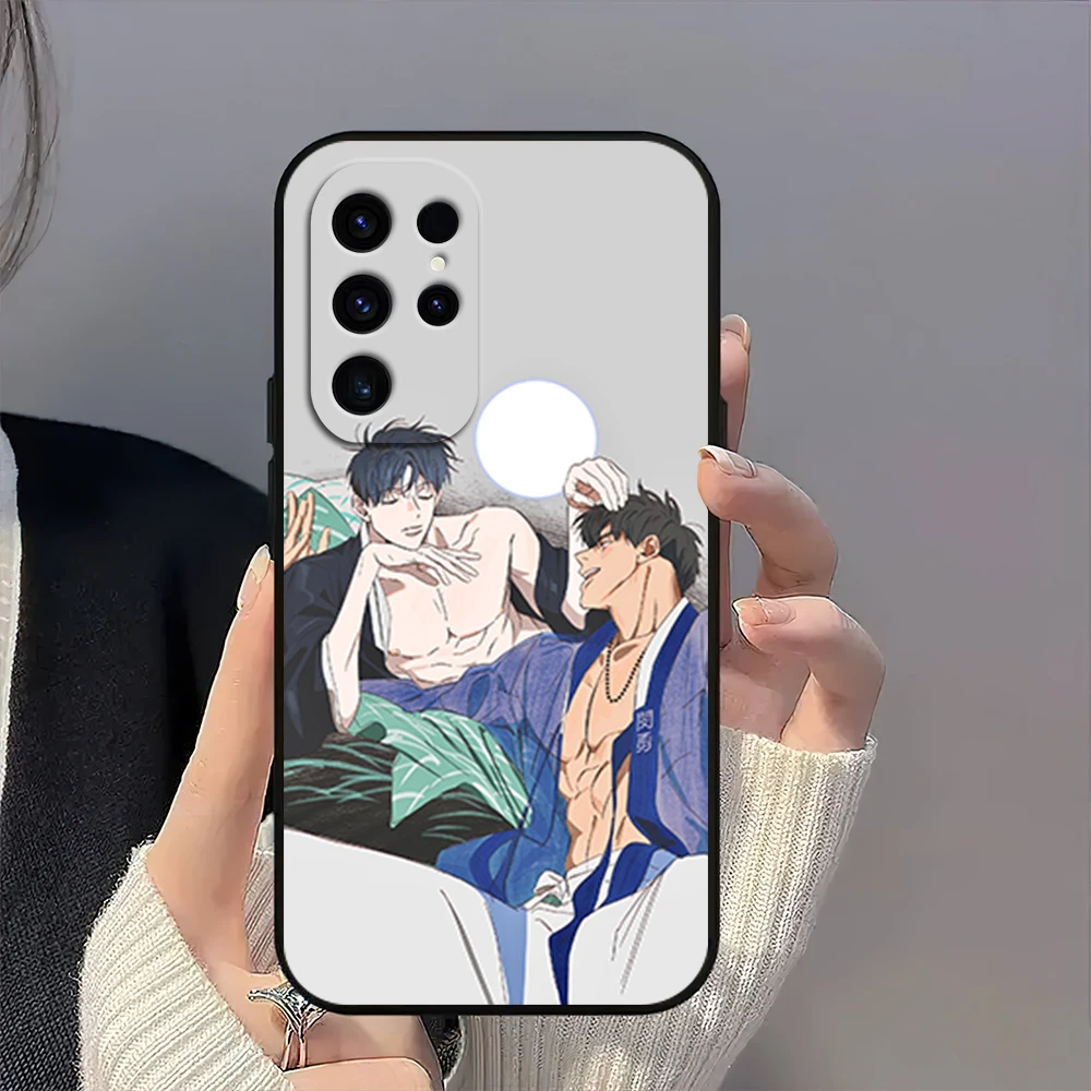 TV Mignon Anime Korea BL Boys Love Vampire Phone Case For Samsung Galaxy A54 A71 A72 A73 S22 S23 Ultra Black Soft Silicone Cover