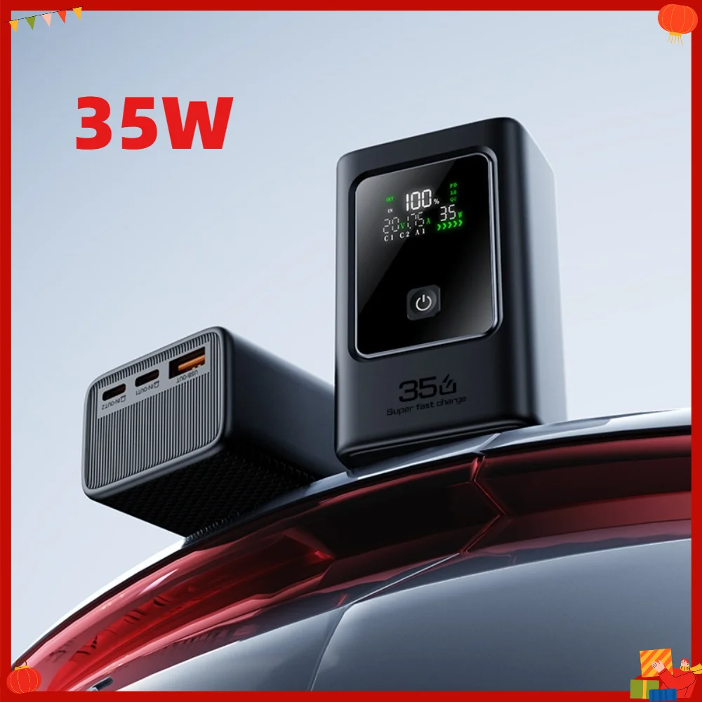 20000mAh Power Bank 35W Super Fast Charging High Power Portable Charger Supports Laptops & Tablets for Apple & Android