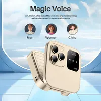 SERVO I16 Pro MIni Fold Mobile Phone 2G GSM Dual SIM Card Speed Dial Video Player Magic Voice 3.5mm Jack FM Small Flip Cellphone 5