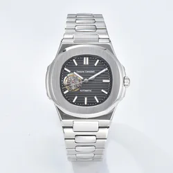 43mm Mens Automatic Watch Sterile Dial Sapphire Crystal Japan NH35 Movement Mechanical Watch