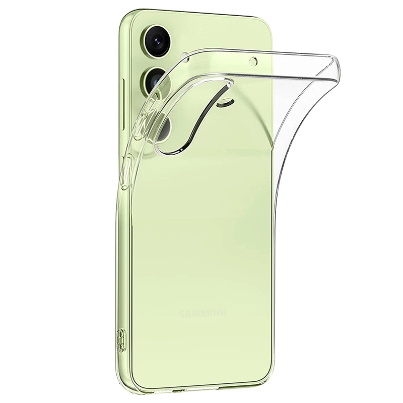 Funda ultrafina para Samsung Galaxy A54 A34 A14 A04S A04, carcasa trasera suave de silicona transparente, cristal delgado TPU Coque