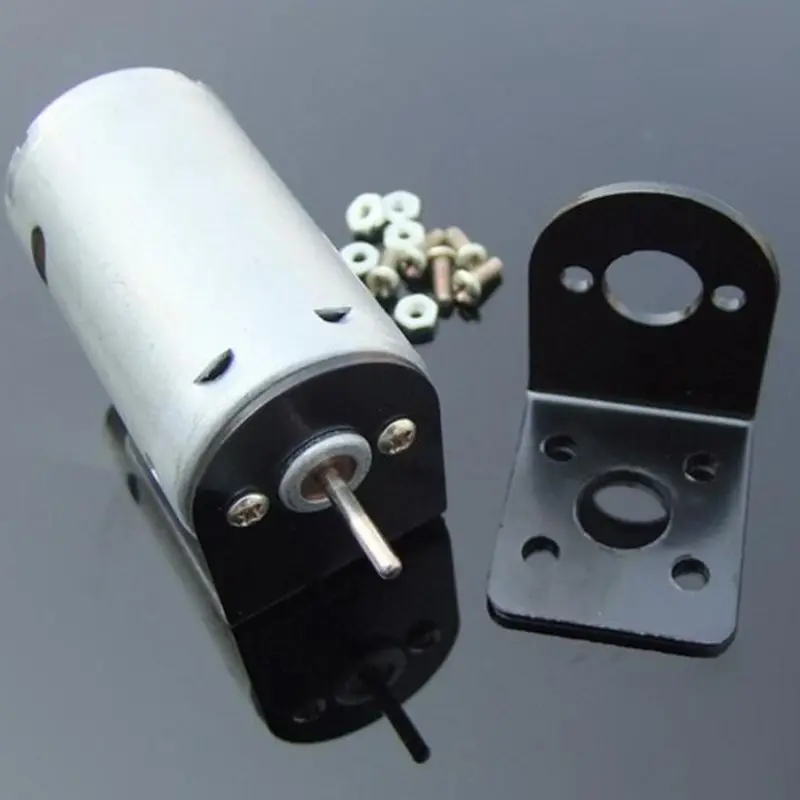 1PC High Speed 12V~24V DC Motor Holder Stand Bracket Mount for Hand Mini Drill PCB Drilling fit 365 385 380 390 Motor 33*31*26mm