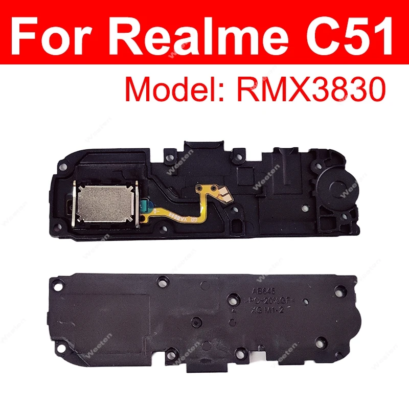 Zumbador de altavoz para Realme, piezas de sonido para C30, C30S, C33, C35, C51, C53, C55