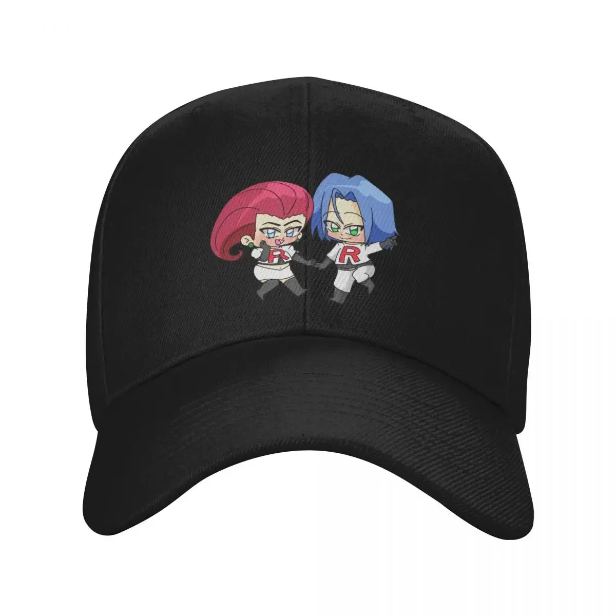 

team rocket Baseball Cap Big Size Hat hats on offer Winter hat Female Men's