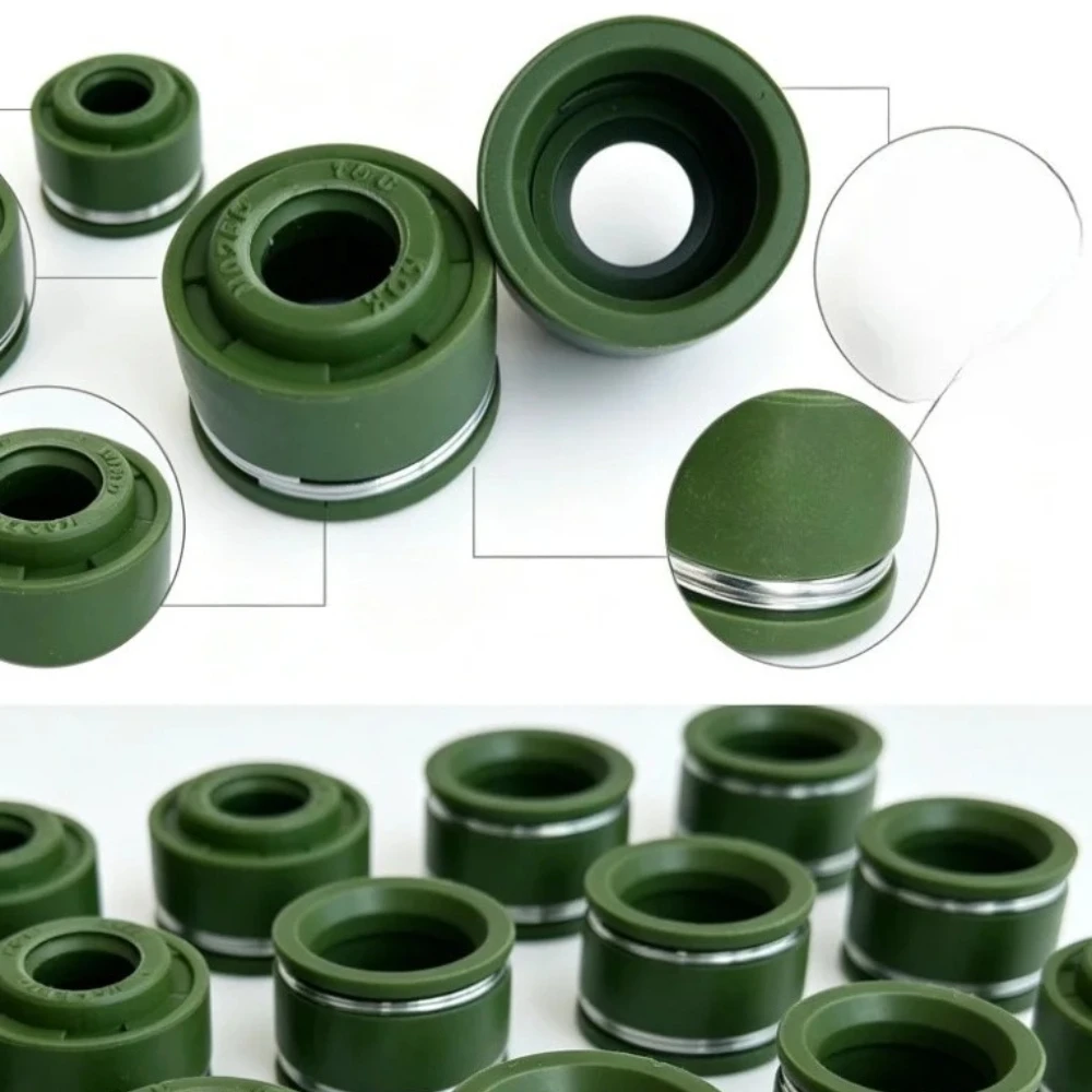 16pc/32pc/50pc/100pc 5.5mm For Honda CJ360 CB250 CB350 CB360 CJ250 Motorcycle Cylinder Intake Exhaust Valve Stem Guide Oil Seal