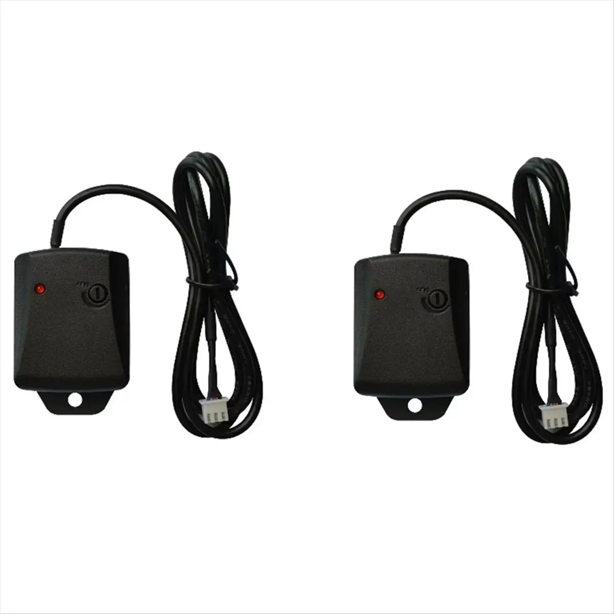ABQE 2Pcs Universal Automobile Motorcycle Car Vibration Induction Adjustable Sensor Anti-Theft Alarm High Sensitivity Device
