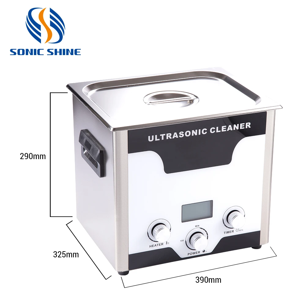 

SN-60K 15L Industrial Auto Engine Ultrasonic Cleaner Electric Fuel New for Medical Instruments Various Metals Restaurant Use