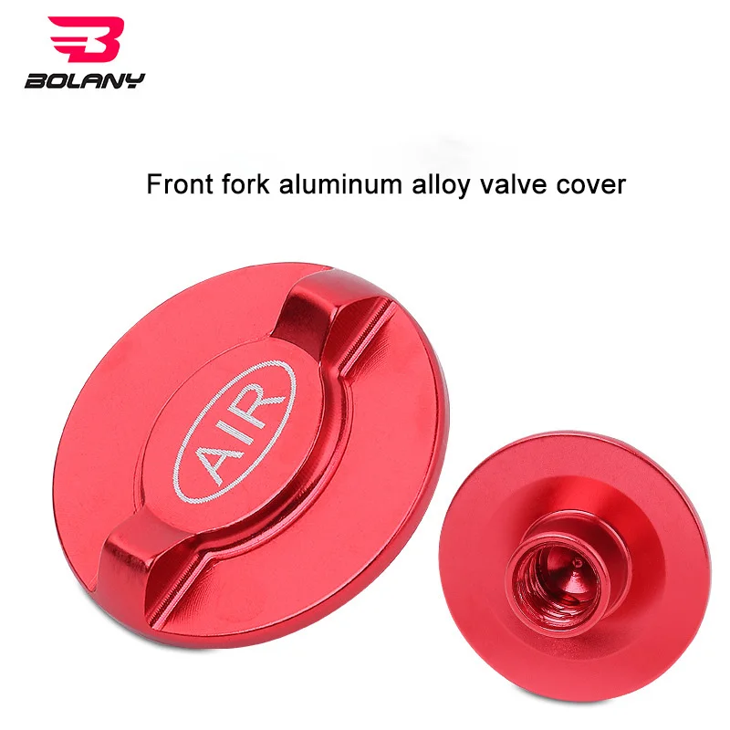 Blany MTB Suspension Air Valve Caps Suspension Fork Bicycle Front Fork Aluminium Alloy Cover  Replacement Parts