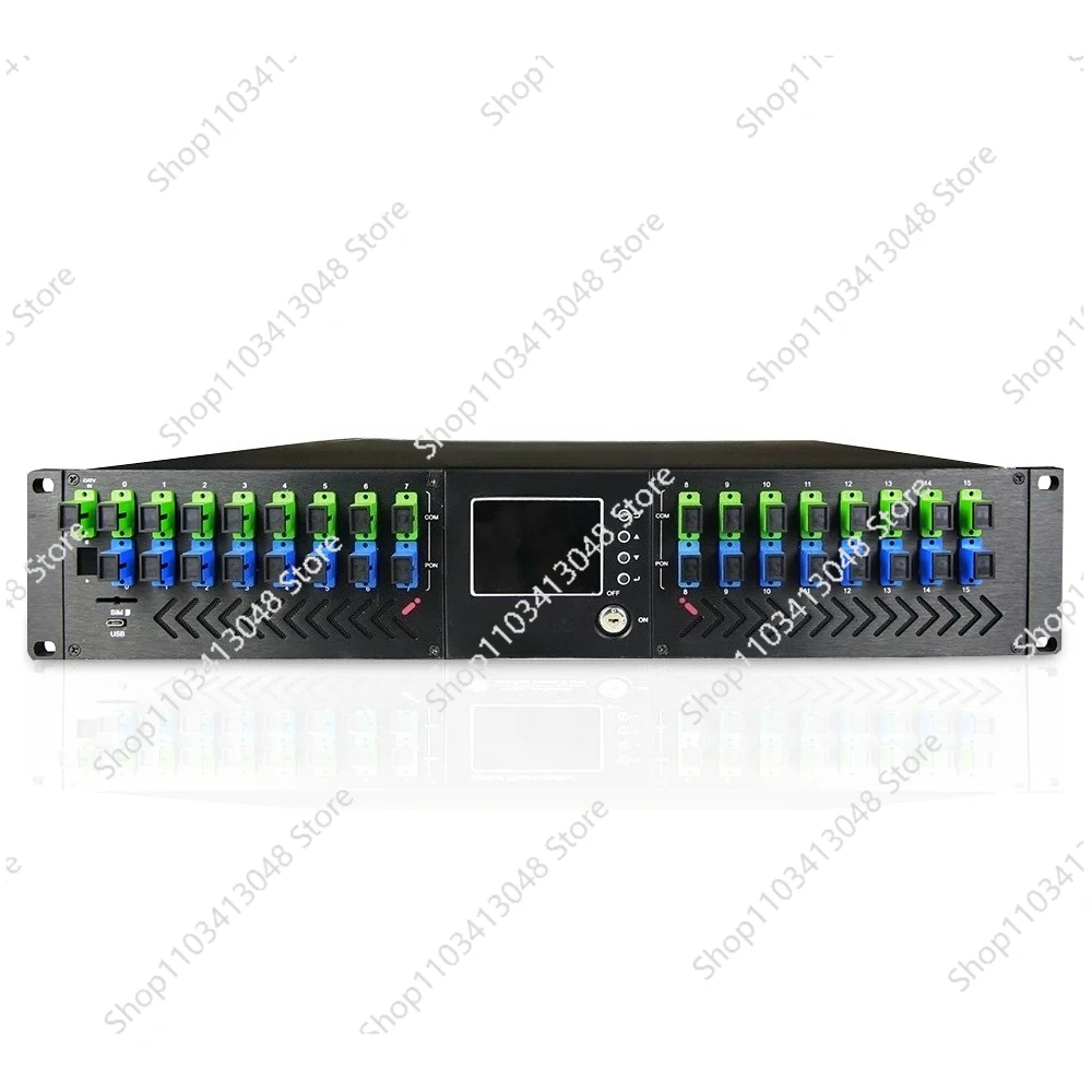 16 port WDM   1550nm Fiber Optical Amplifier 16 port WDM Power Out