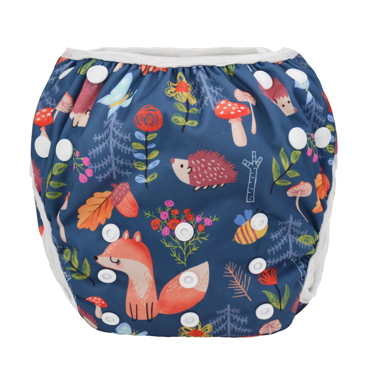 [Sigzagor] LARGE Big Baby Swim Diaper Nappy Swimsuit Swimwear One Size Nappy Reusable Girl Boy Toddler 18 to 49lbs 8kg to 22kg