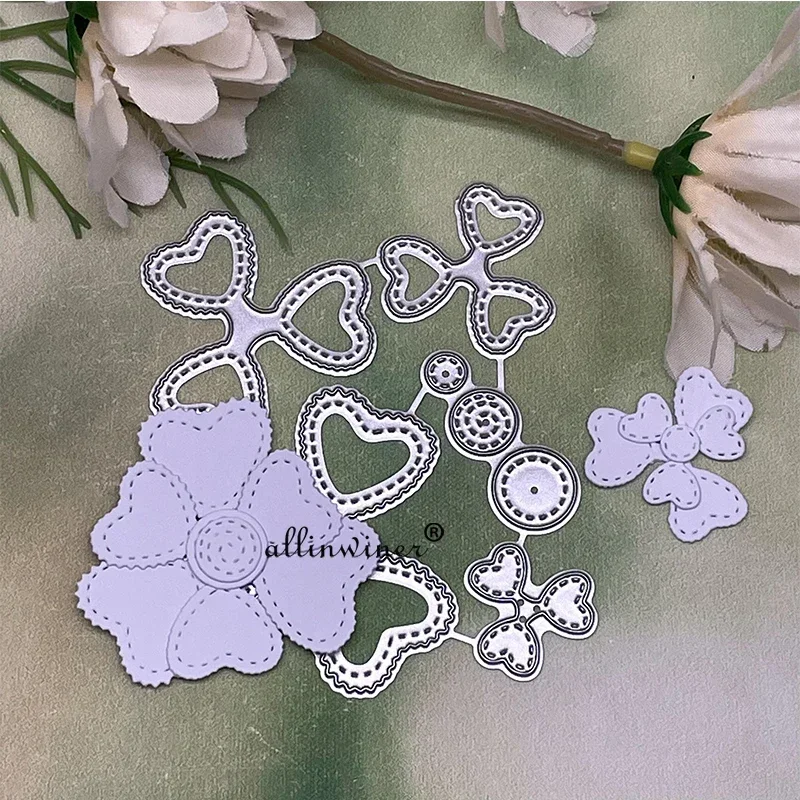 

New Flower decoration Metal Cutting Dies Stencils For DIY Scrapbooking Decorative Embossing Handcraft Die Cutting Template
