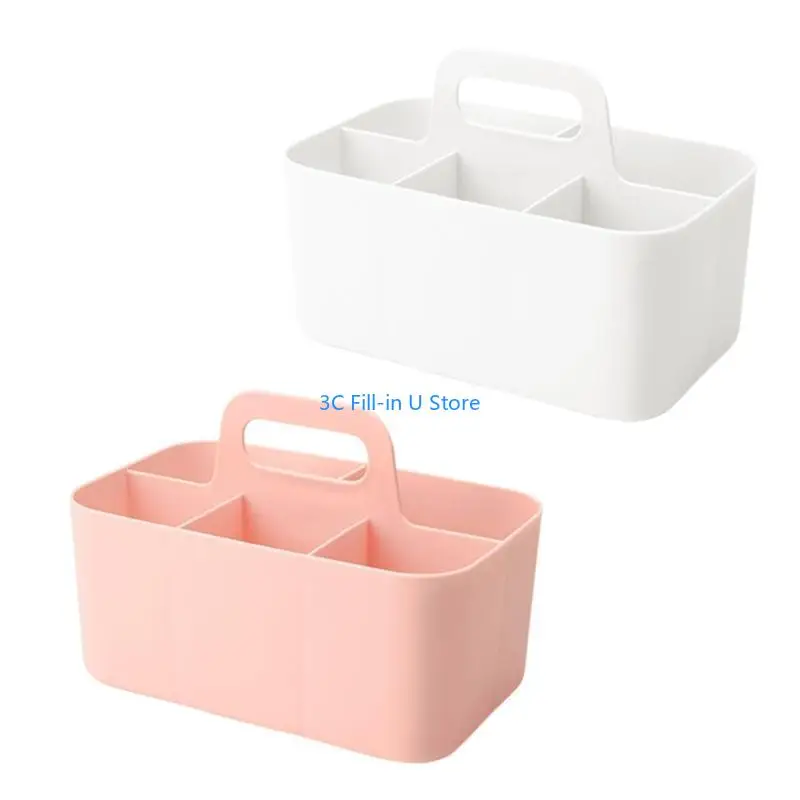 

G8TA Large Capacity Desktop Stationary with Handle Watercolor Marker Caddies Art Supply Storage Holder