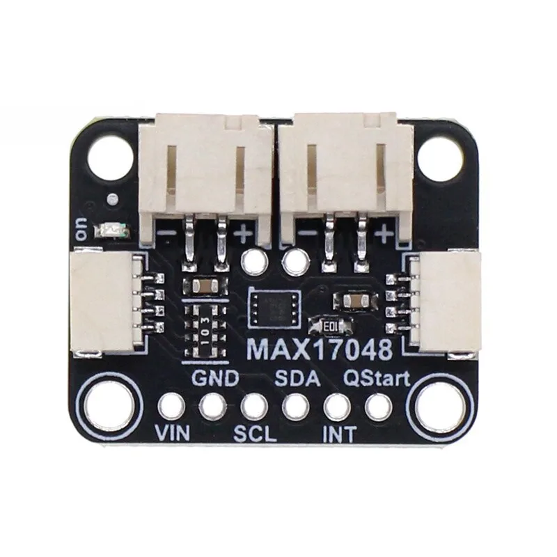 MAX17048 LiPo Battery Fuel Gauge Module I2C Qwiic STEMMA QT 3.3V 5V 7uA Low Power Battery Capacity Sensor for Arduino