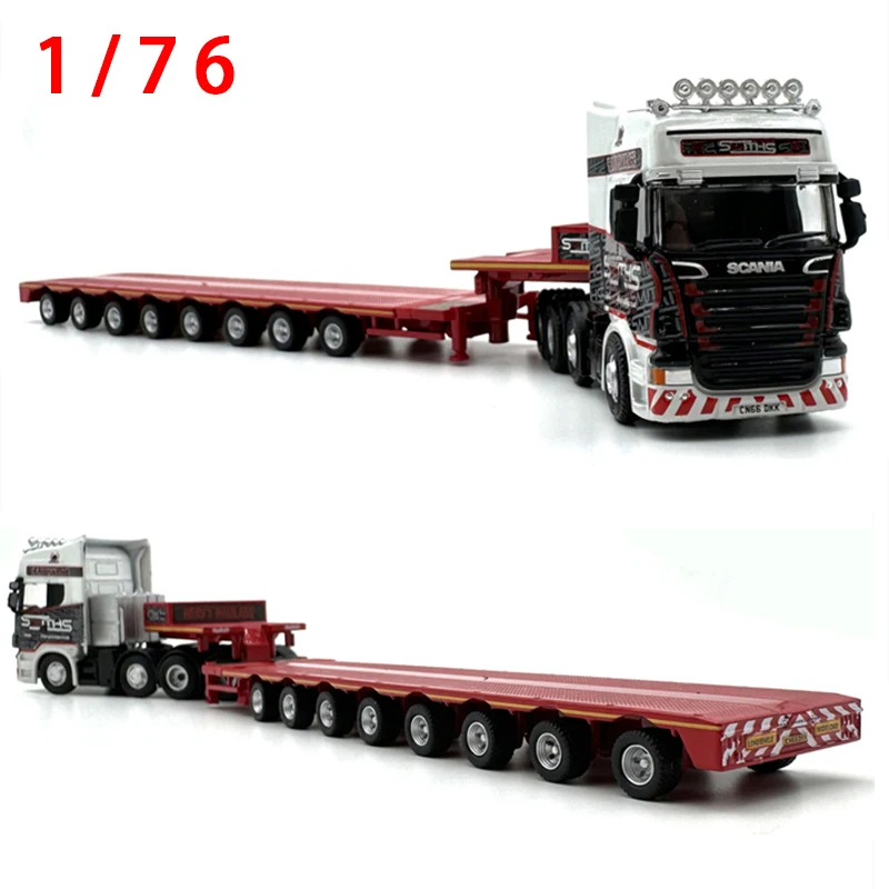 

Diecast Model Car 1:76 Scale Scania Multi-axle Trailer Play Vehicles Scania Truck Toys for Boys