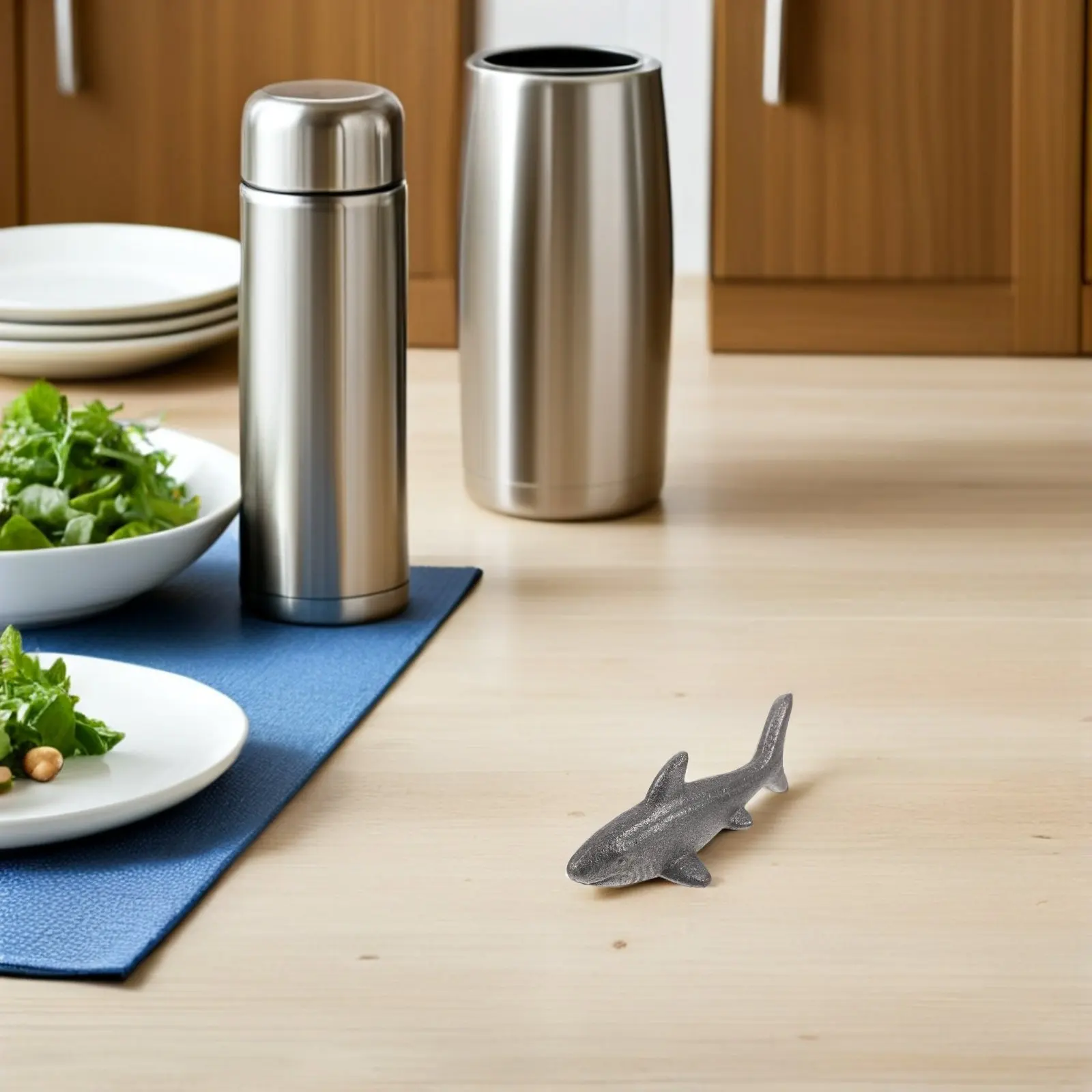 

Набор из 4 чугунных рыбных форм для приготовления пищи, многоразовые, для веганов, беременных, спортсменов, при дефиците железа, решение для борьбы с анемией