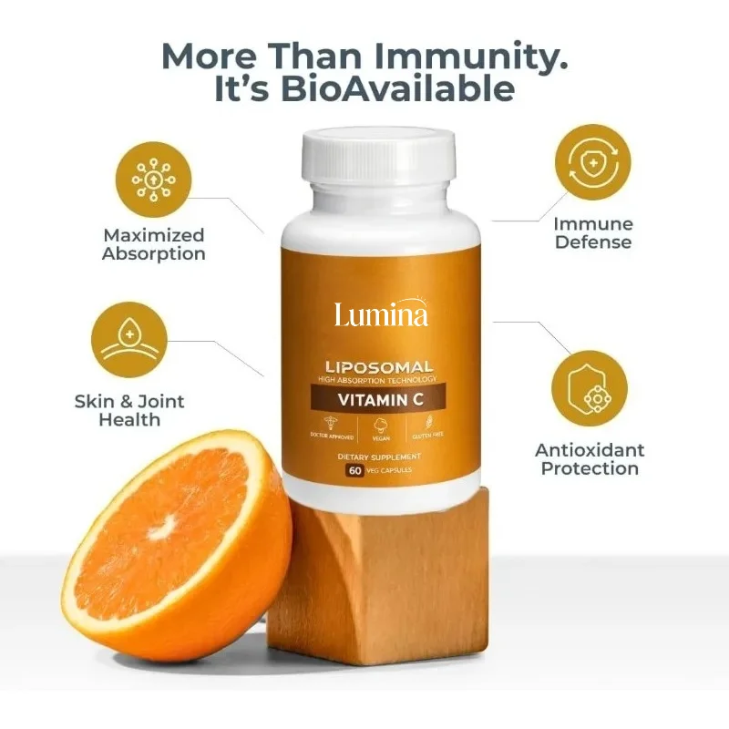 Liposomal Vitamin C - 60 Capsules | Maximum Absorption