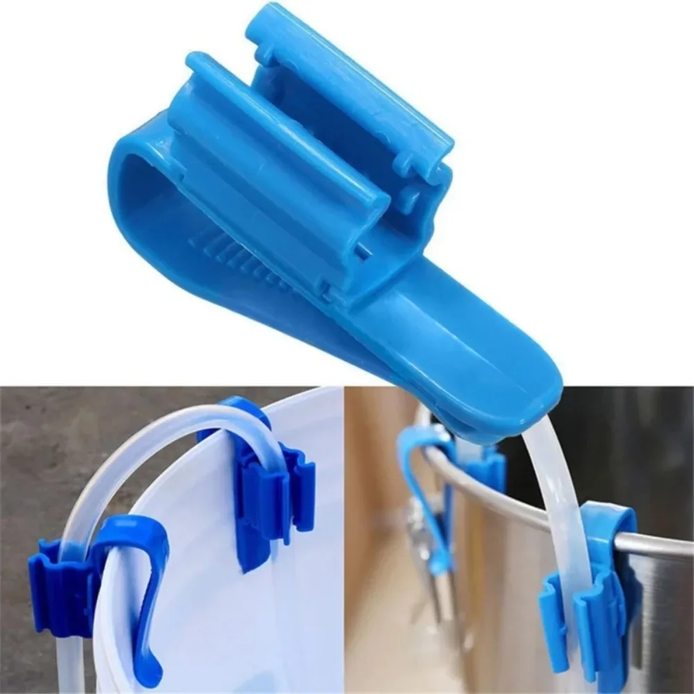 Brew Bucket Clip Pipe Syphon Tube Flow Control Wine Aquarium Tube Clamp Hose Holder Clip Filtration Water Pipe Filter Clamp Tool