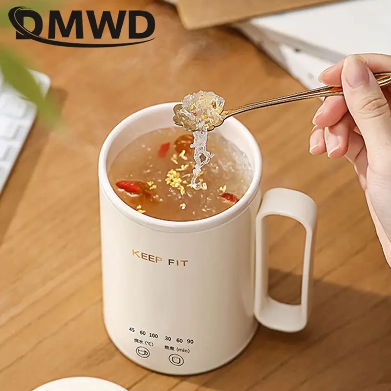 0.4L Portable Stew cup Automatic Thermal Electric Kettle Fast heating Multifunctional Soup Noodles Boil pot Temperature control