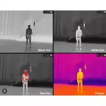 FPV nieuwe CVBS warmtebeeldmodule 256*192, warmtebeeldmodule 4MM/9MM geschikt voor warmtebeeldcamera, mini-formaat