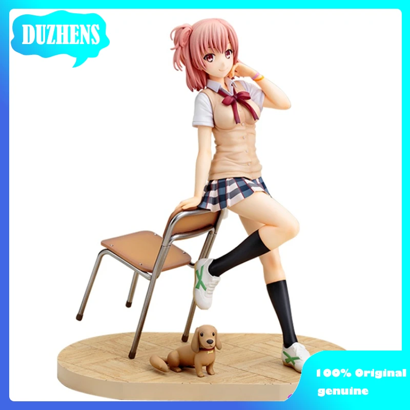 

My teen romantic comedy snafu Yuigahama Yui Chair style 19CM PVC Action Figure Anime Figure Model Toys Figure Doll Gift