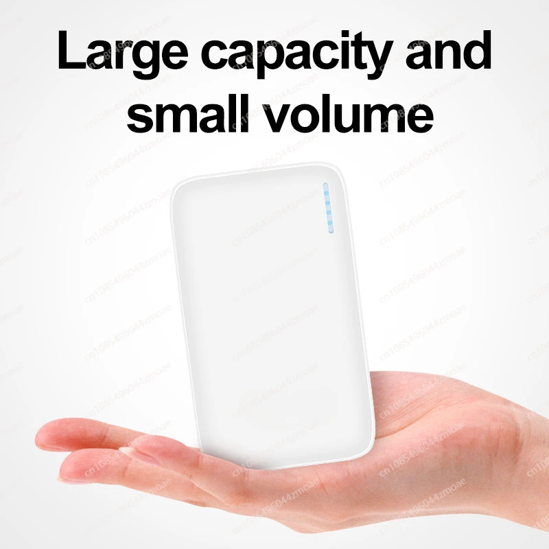 

Power Bank Ultra-thin Polymer Lithium Ion 10000mAh Mobile power Supply Dual Usb Output