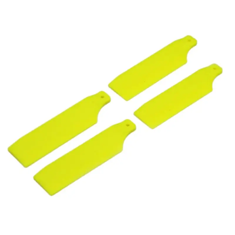 2Pairs 62mm DIY Trex RC 450 DFC PRO Sport V3 Helicopter plastic Tail blade