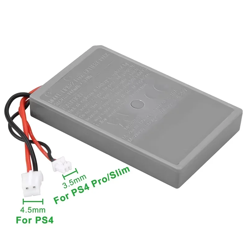 PS4/PS4 Pro1000mAh Battery for Sony PS4 Pro Controller Playstation 4 V4 V1 V2 DualShock CUH-ZCT2 batterie manette Accessories