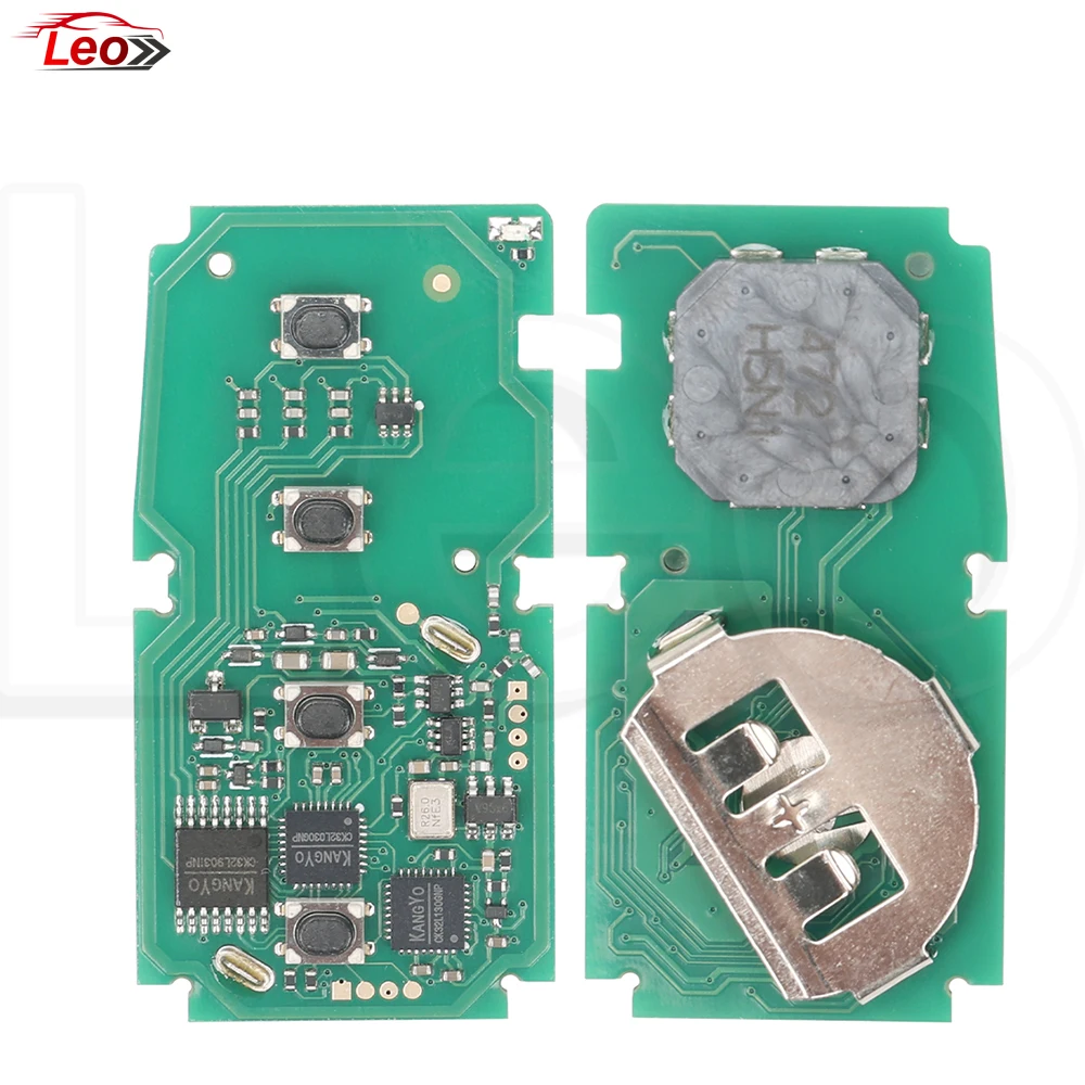Leo FCC ID:HYQ14FBA For 2018-2019 Toyota Land Cruiser Smart Car Key 4Button Board:281451-2110 P4:88 312-314MHz 8A-Chip