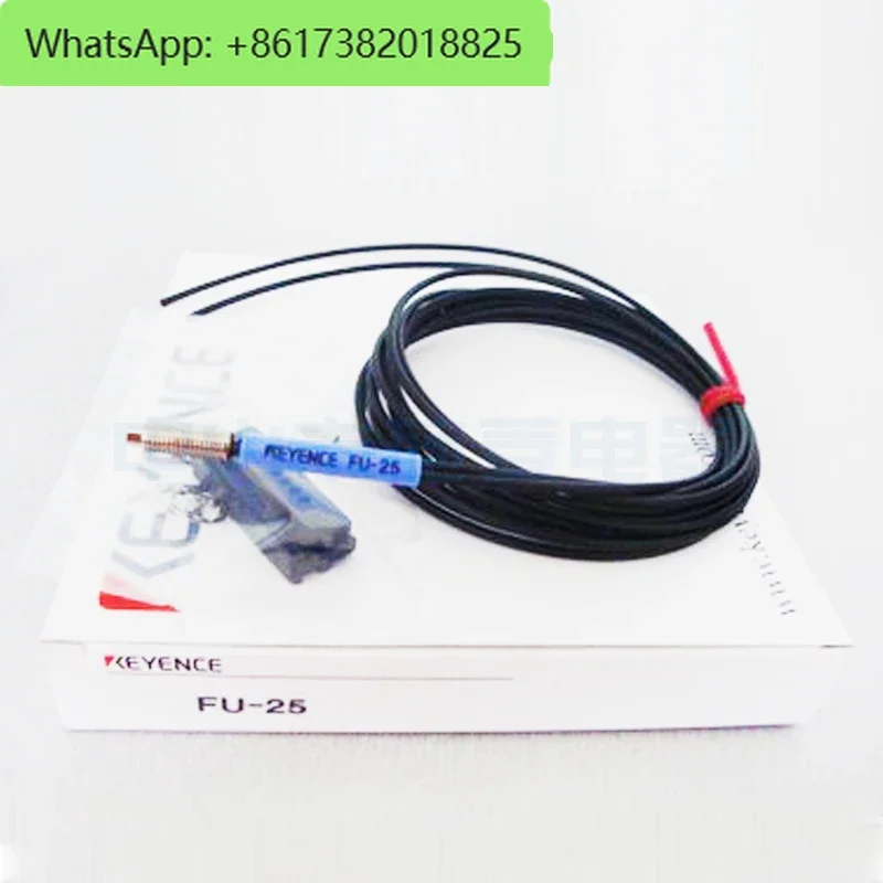

FU-25 fiber optic sensor reflection-type bending radius R25mm coaxial detection configuration of 2m free cutting FU-31 FU-33