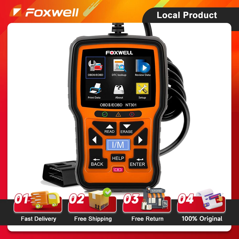 Foxwell NT301 Car O… - image