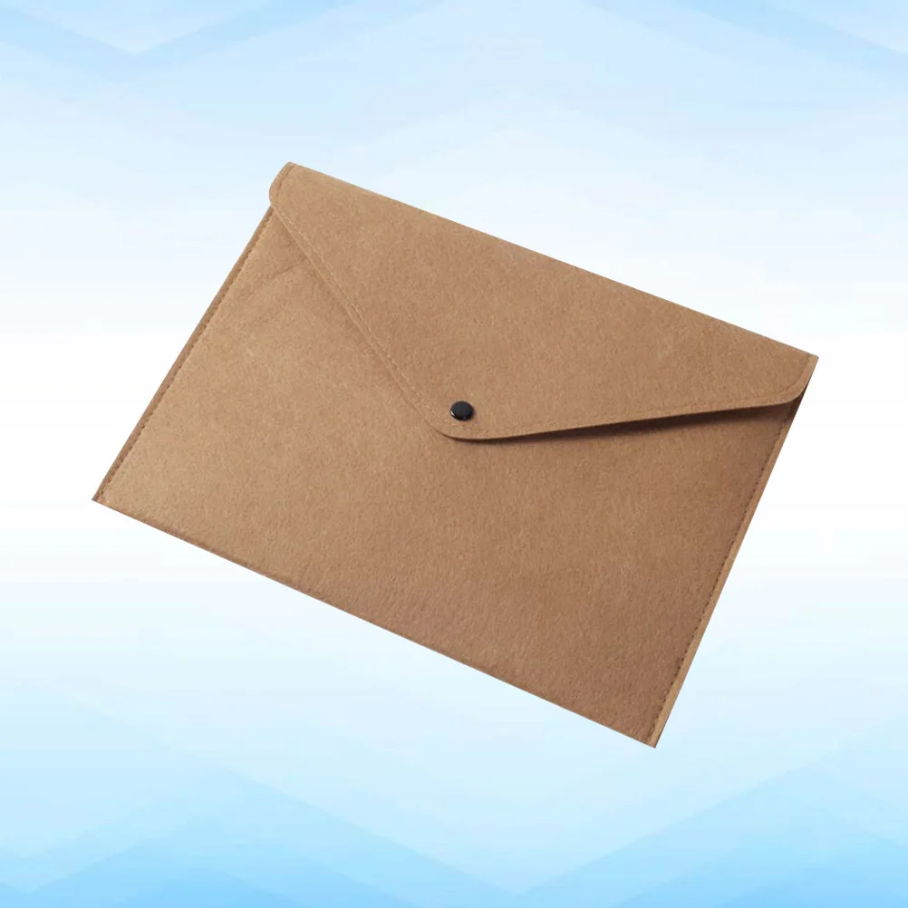 مجلد الملفات مجلد الملفات البني ورأى حجم A4 زر إغلاق منظم المستندات مكتب المدرسة المنزل استخدام حقيبة التخزين