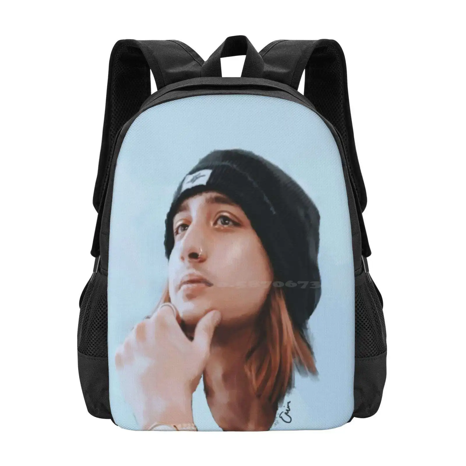 Christian Anthony Hot Sale Backpack Fashion Bags Chase Atlantic Christian Anthony Bands Warped Tour