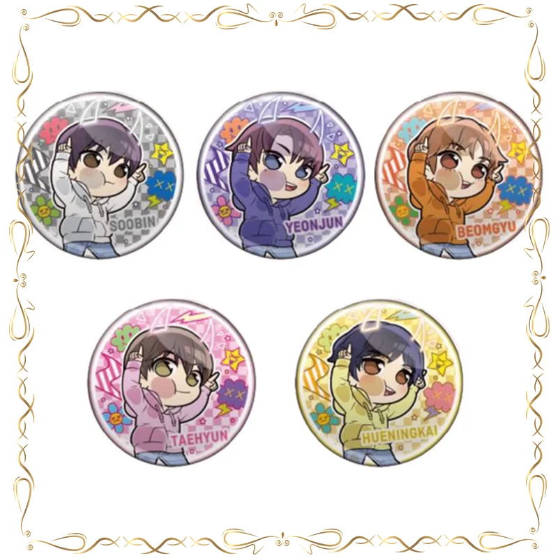 

Choi Soobin Gashapon Badge Emblem Cute Action Figure Model Toys