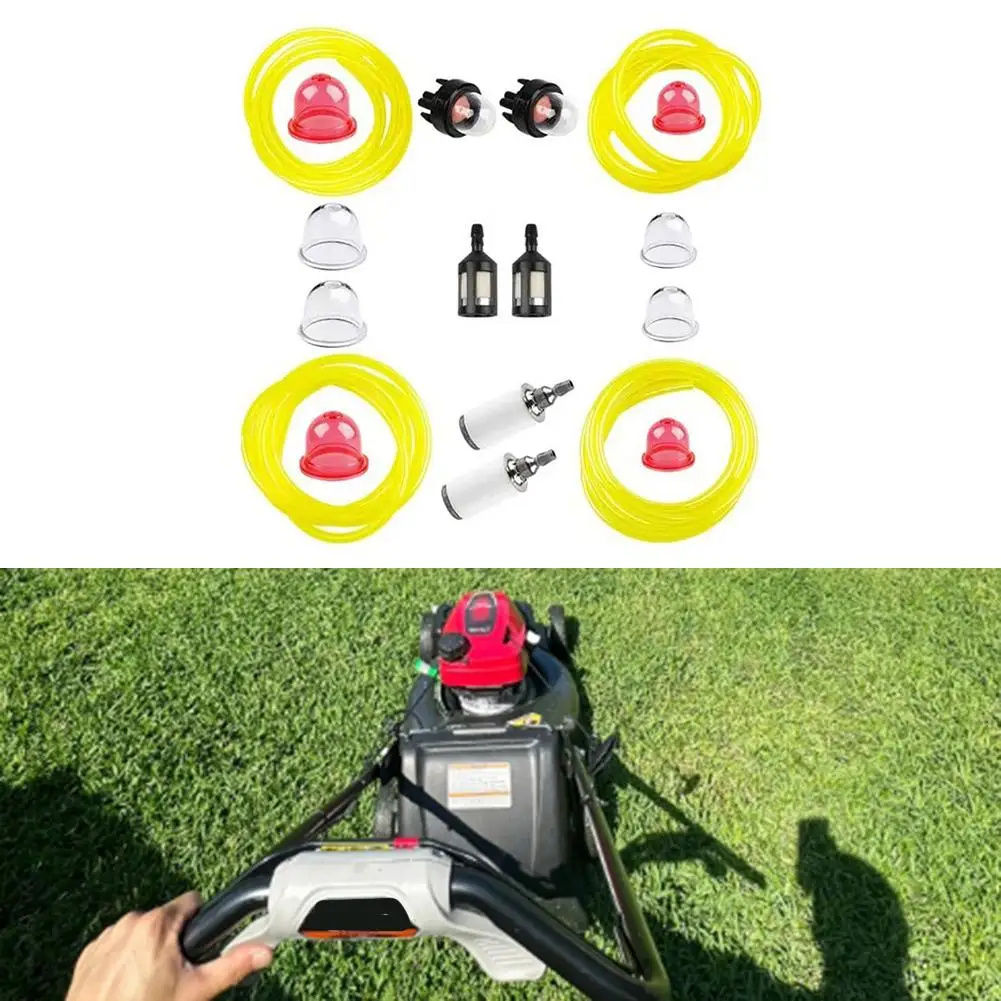 for Outdoor Power Tools Fuel Hose Set Optimal Hose Length for versatile Engine Compatibility for chainsaw Fuel System Parts