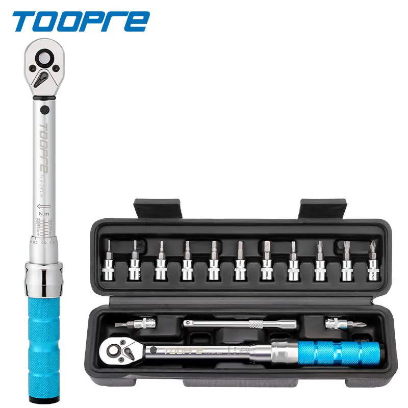 15pcs Torque Wrench Set 1/4