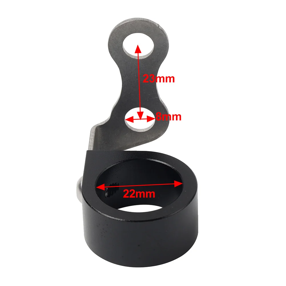 1PCS CNC Front Brake Hose Bottom Cable Guide For HONDA XR 230R/400R/600R/650R XR250 L/R
