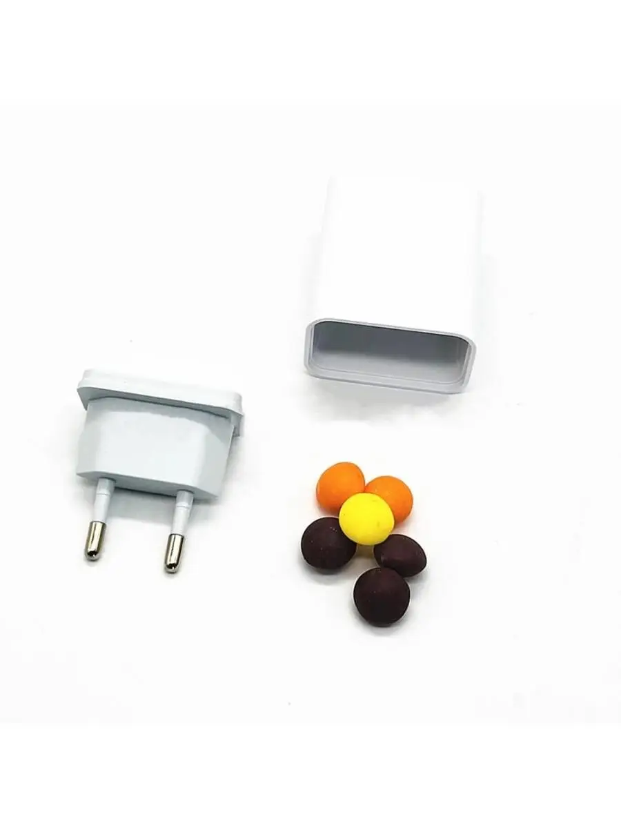1PC Fake Charger Sight Secret Storage Container with Hidden Compartment Home Diversion Stash Can Safe Charging Cover