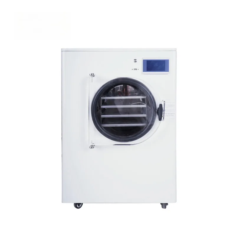 Digital Homemade Compact Lyophilizer With Opional Tray For Food Storage Household Vacuum Pump Freeze Dryer