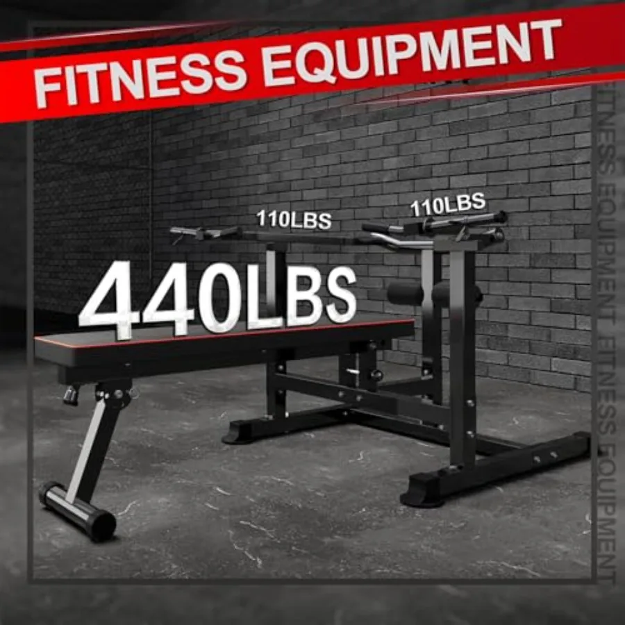 آلة ضغط مقاعد البدلاء في صالة الألعاب الرياضية المنزلية معدات مقاعد البدلاء مع أذرع تحويل مستقلة قابلة للتعديل مقعد منحدر مسطح لـ C