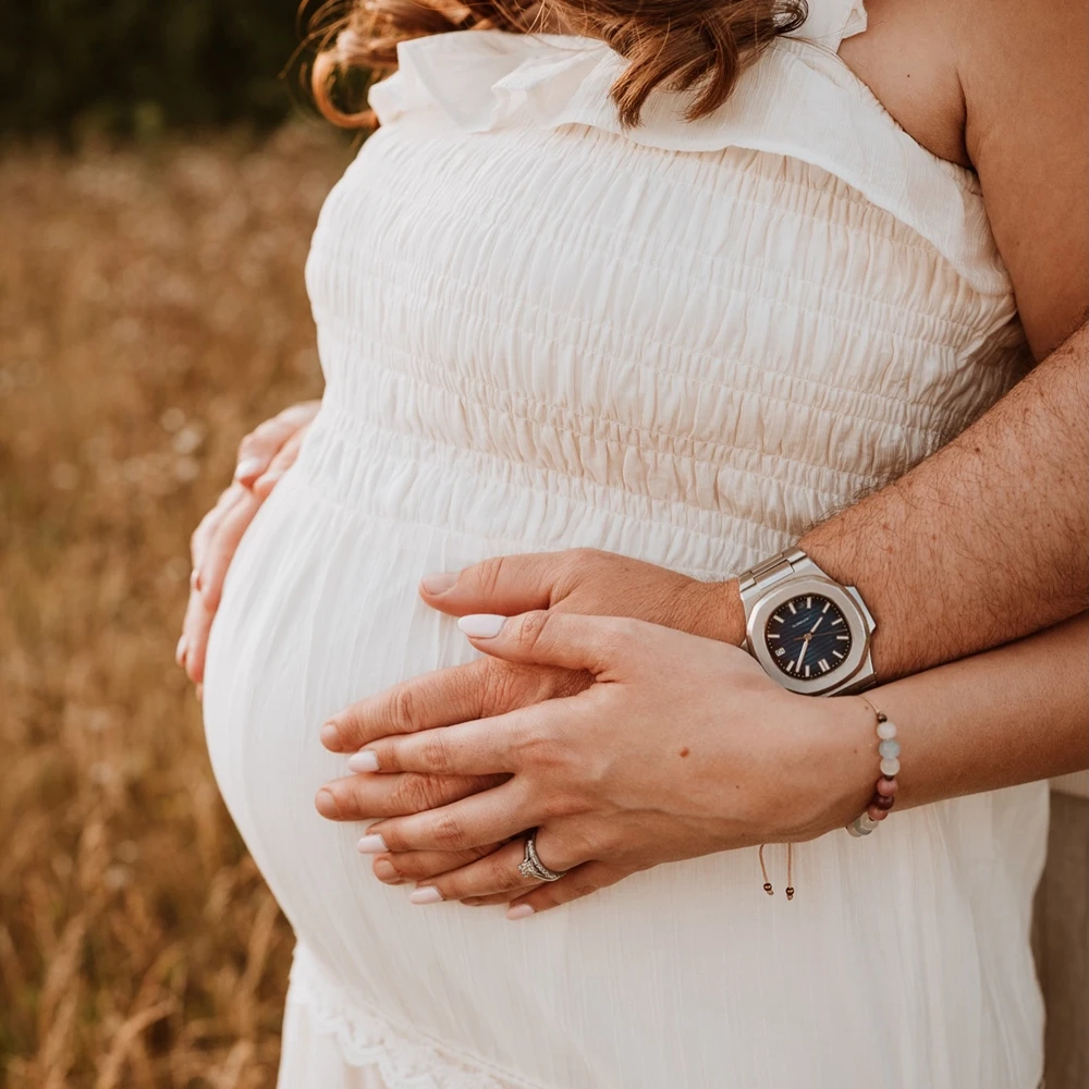 Maternity Photography Gown Bohemian Lace Dress Pregnant Women Photoshoot Clothes Pregnancy Outdoor Shooting Costume