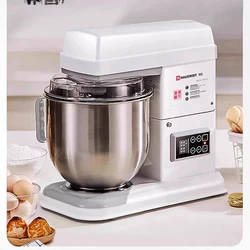 220V Stand Mixer Commercial Full-Automatic Dough Mixer Mute Flour-Mixing Machine Household 7 Liter Cream Fresh Milk Machine